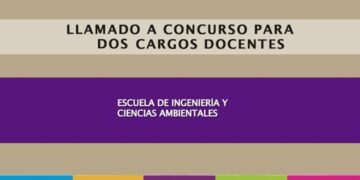 NUEVOS CONCURSOS PARA DOS CARGOS DOCENTES PARA LA ESCUELA DE INGENIERIA Y CIENCIAS AMBIENTALES