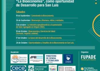 SEMINARIO DE BIOECONOMÍA COMO ALTERNATIVA DE DESARROLLO PARA SAN LUIS