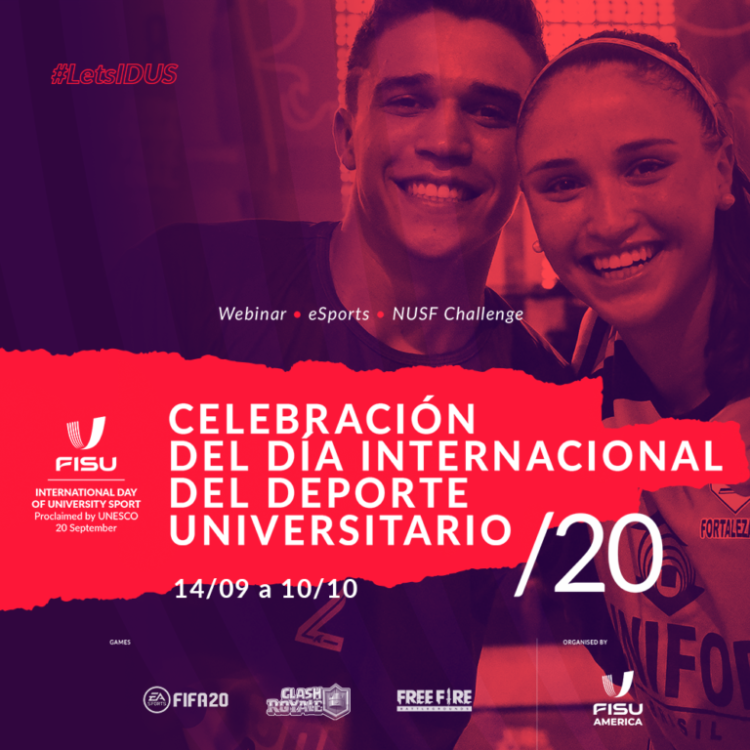 CELEBRAN EL DÍA DEL DEPORTE UNIVERSITARIO CON TODAS LAS FEDERACIÓN NACIONALES DE AMÉRICA