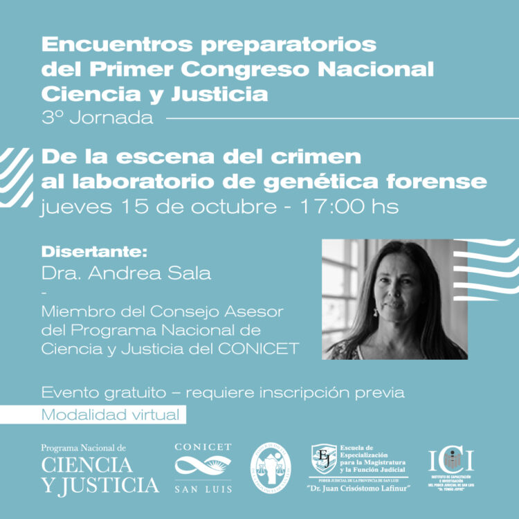 ENCUENTROS PREPARATORIOS DEL PRIMER CONGRESO NACIONAL DE CIENCIA Y JUSTICIA, 3° JORNADA