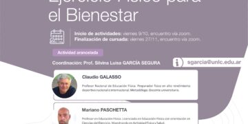 LA UNLC LANZA EL CURSO DE POSGRADO “EJERCICIO FÍSICO PARA EL BIENESTAR”