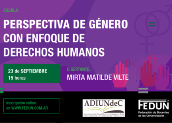 CHARLA PERSPECTIVA DE GÉNERO CON ENFOQUE EN DERECHOS HUMANOS