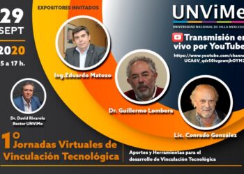 LA UNViMe ORGANIZA LA PRIMER JORNADA VIRTUAL DE VINCULACIÓN TECNOLÓGICA