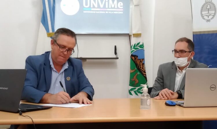 LA UNVIME FIRMÓ SU PRIMER CONVENIO DE COOPERACIÓN ACADÉMICA CON UNA UNIVERSIDAD DEL EXTRANJERO