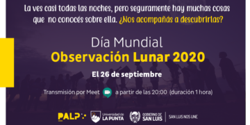 EL PALP SE UNE AL DÍA MUNDIAL DE LA OBSERVACIÓN LUNAR