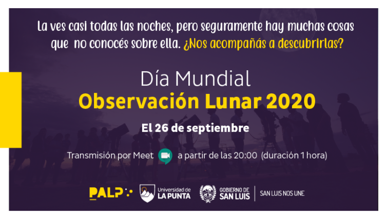 EL PALP SE UNE AL DÍA MUNDIAL DE LA OBSERVACIÓN LUNAR