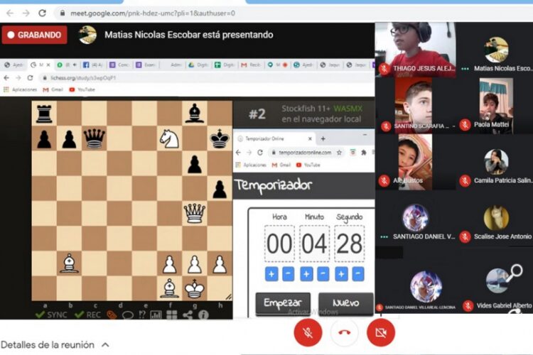 AVANZA EL CONCURSO “RESOLUCIÓN DE PROBLEMAS DE AJEDREZ”