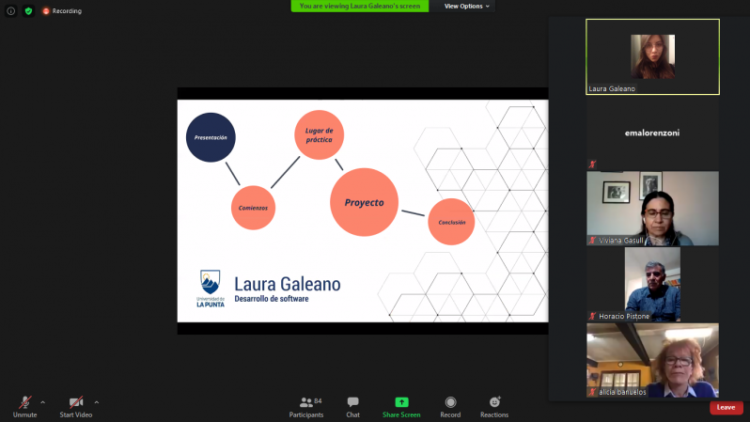 ALUMNOS DE LA TECNICATURA EN DESARROLLO DE SOFTWARE PRESENTARON SUS PROYECTOS