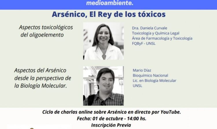 CICLO DE CHARLAS SOBRE ARSÉNICO EN SAN LUIS