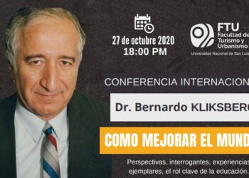 CONFERENCIA INTERNACIONAL DEL DR. BERNARDO KLIKSBERG