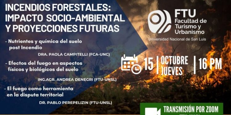 Hoy inician conversatorios virtuales sobre Incendios Forestales