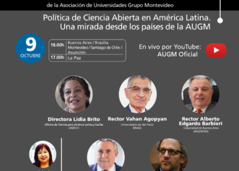 PANEL DEBATE: «POLÍTICA DE CIENCIA ABIERTA EN AMÉRICA LATINA. UNA MIRADA DESDE LOS PAÍSES DE LA AUGM»