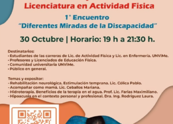 LA LIC. EN ACTIVIDAD FÍSICA INVITA A UN INTERESANTE CICLO DE CHARLAS Y RELATOS