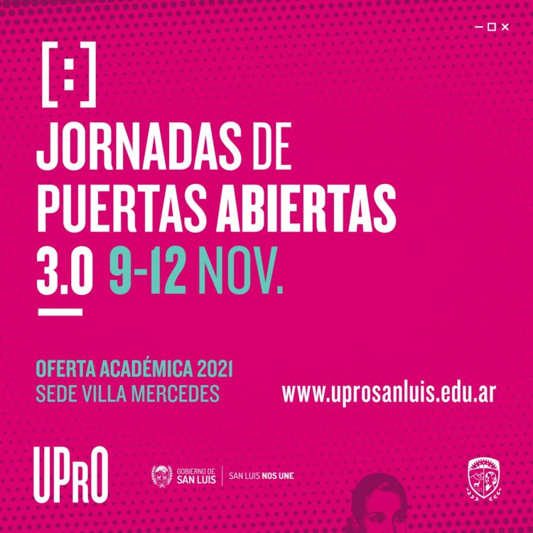 El 9 DE NOVIEMBRE UPRO PRESENTA OFERTA ACADEMICA VILLA MERCEDES