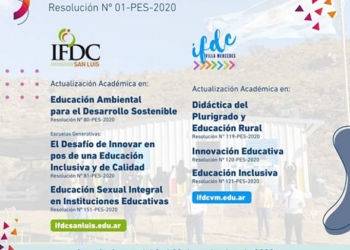 EL MINISTERIO DE EDUCACIÓN LANZA SEIS POSTÍTULOS DOCENTES