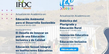 EL MINISTERIO DE EDUCACIÓN LANZA SEIS POSTÍTULOS DOCENTES