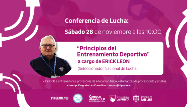 EL CAMPUS PRESENTA “PRINCIPIOS DEL ENTRENAMIENTO DEPORTIVO”
