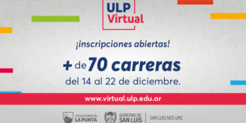 LA ULP VIRTUAL ABRE LA INSCRIPCIÓN A MÁS DE 70 CARRERAS