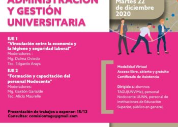 “II Jornada de Administración y Gestión Universitaria”