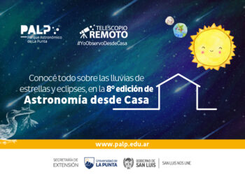 Ya está disponible la octava entrega de “Astronomía desde Casa”