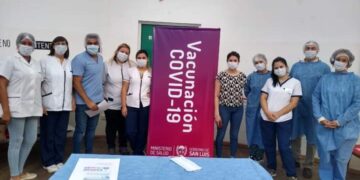 Voluntarios de la UNSL participaron en la Campaña de Vacunación contra el COVID-19