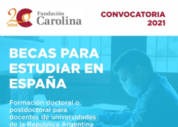 BECAS DEL MINISTERIO DE EDUCACIÓN Y FUNDACIÓN CAROLINA PARA DOCENTES UNIVERSITARIOS