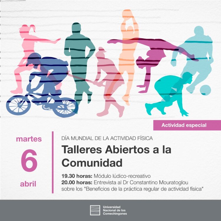 Día Mundial de la Actividad Física: Talleres Abiertos a la Comunidad UNLC