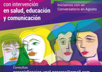 APERTURA DE INSCRIPCIONES A LA ESPECIALIZACIÓN EN ESTUDIOS DE GÉNERO