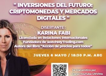 INVITAN A CHARLA SOBRE “INVERSIONES DEL FUTURO: CRIPTOMONEDAS Y MERCADOS DIGITALES”