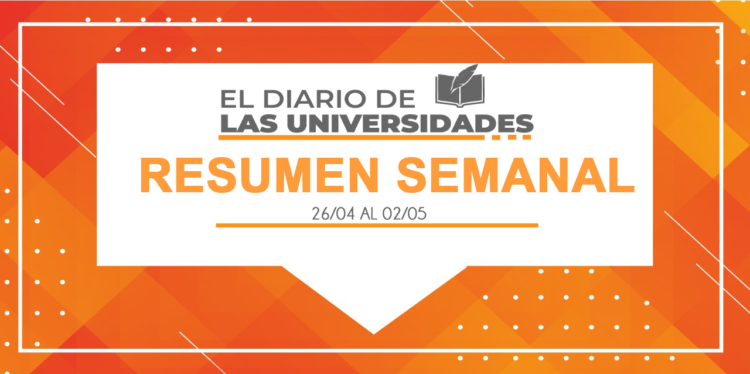 LA SEMANA EN EL DIARIO DE LAS UNIVERSIDADES