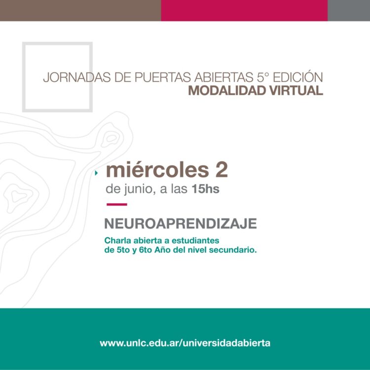 LAS 5° JORNADAS DE PUERTAS ABIERTAS SERÁN UN ESPACIO DE DIÁLOGO Y EXPERIENCIAS PROFESIONALES