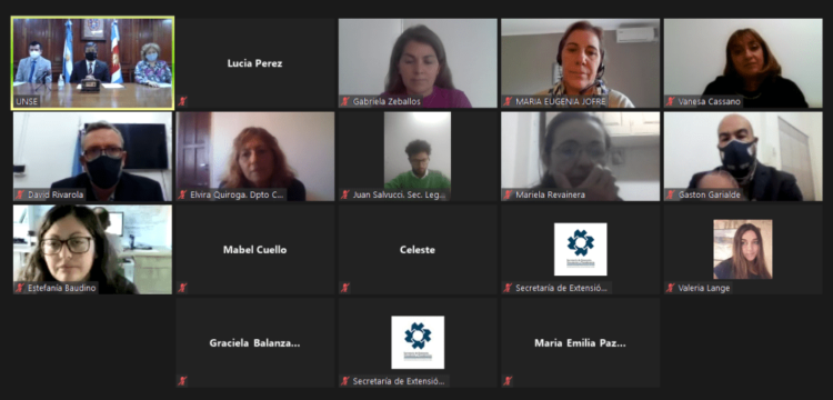 SE FIRMÓ CONVENIO ENTRE LA UNViMe Y LA UNIVERSIDAD NACIONAL DE SANTIAGO DEL ESTERO (UNSE)