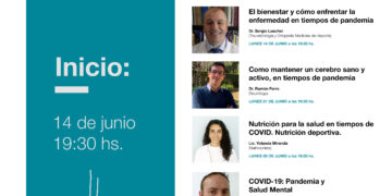 LA UNLC INICIA UNA SERIE DE WEBINARIOS SOBRE BIENESTAR FÍSICO, NUTRICIONAL Y EMOCIONAL EN TIEMPOS DE PANDEMIA