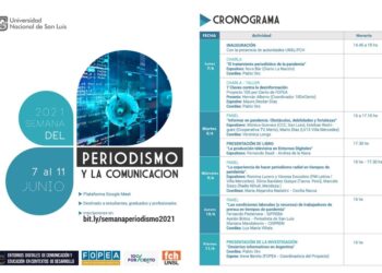 INVITAN A PARTICIPAR DE LA SEMANA DEL PERIODISMO Y LA COMUNICACIÓN