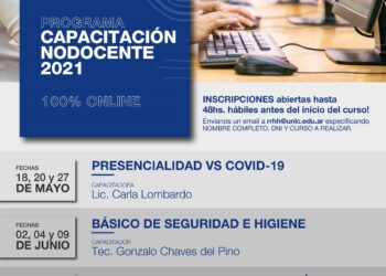 PROGRAMA DE CAPACITACION NODOCENTE 2021 DE LA UNLC