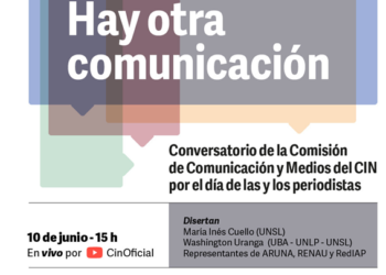CONVERSATORIO DE LA COMISIÓN DE COMUNICACIÓN Y MEDIOS POR EL DÍA DE LAS Y LOS PERIODISTAS
