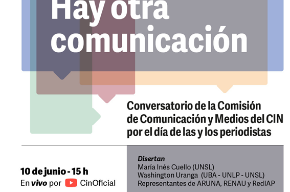 CONVERSATORIO DE LA COMISIÓN DE COMUNICACIÓN Y MEDIOS POR EL DÍA DE LAS Y LOS PERIODISTAS