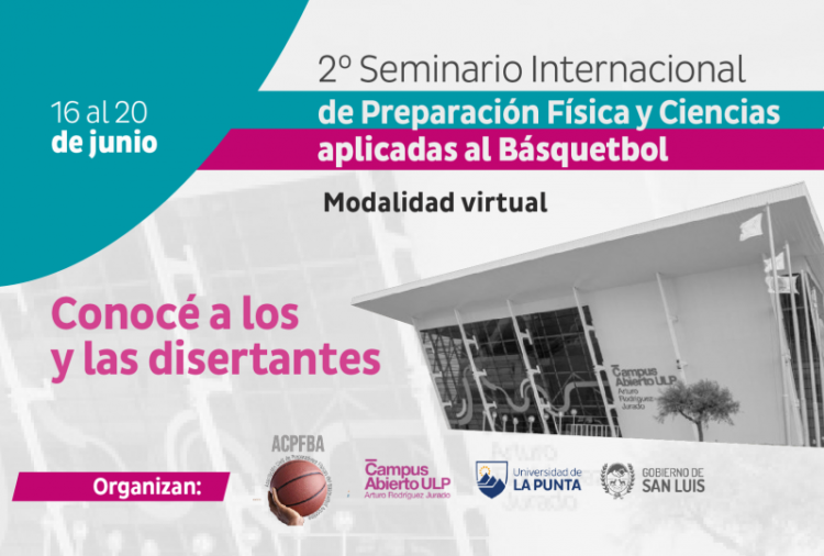 ULP: LÍDERES DE LA PREPARACIÓN FÍSICA DE BÁSQUET EXPONDRÁN EN LA SALA VIRTUAL DEL CAMPUS ULP