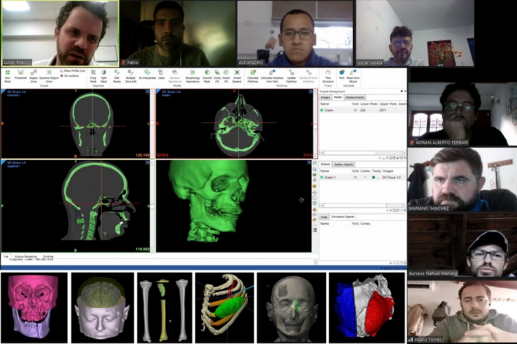 PROFESIONALES DE LA SALUD SE CAPACITARON EN BIOINGENIERÍA