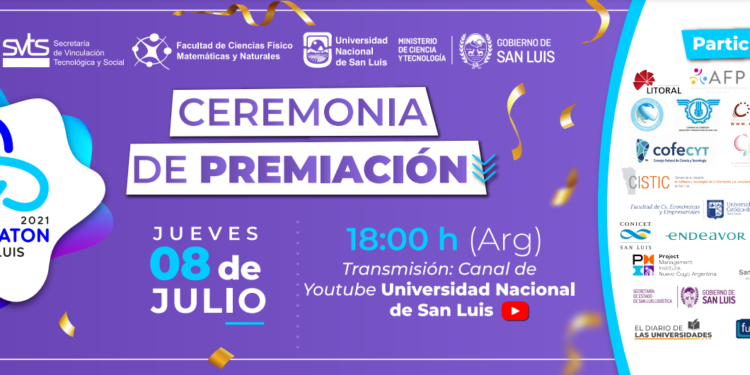 INNOVATON SAN LUIS 2021: ESTE JUEVES 8 DE JULIO ES LA PREMIACIÓN DE LOS PROYECTOS GANADORES