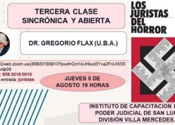 NUEVA CLASE ONLINE EN EL CURSO “JURISTAS DEL HORROR”