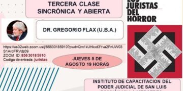 NUEVA CLASE ONLINE EN EL CURSO “JURISTAS DEL HORROR”