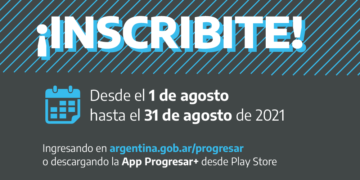 PROGRESAR REABRE SU INSCRIPCIÓN HASTA EL 31 DE AGOSTO
