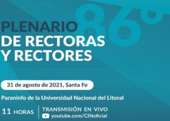 EL CIN REALIZARÁ SU 86° PLENARIO DE RECTORAS Y RECTORES EN SANTA FE
