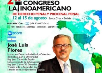 CAMARISTA PUNTANO DISERTARÁ EN UN CONGRESO LATINOAMERICANO DE DERECHO