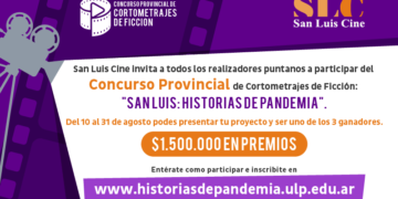 ULP: ABRIERON LAS INSCRIPCIONES PARA EL CONCURSO DE CORTOS “SAN LUIS: HISTORIAS DE PANDEMIA”
