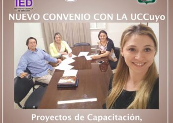 NUEVO CONVENIO DEL CAPSL CON LA UNIVERSIDAD CATÓLICA DE CUYO