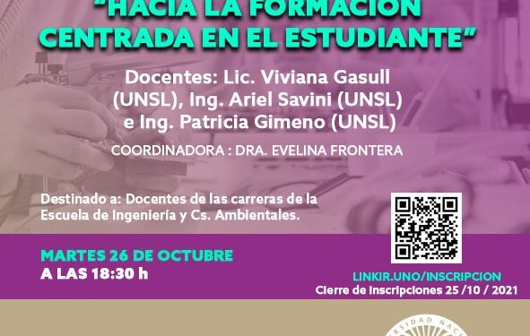 UNVIME: TALLER HACIA LA FORMACIÓN CENTRADA EN EL ESTUDIANTE