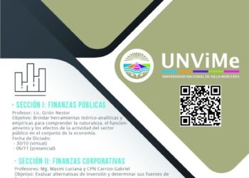 UNVIME: CAPACITACIÓN EN FINANZAS CORPORATIVAS Y FINANZAS PÚBLICAS