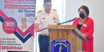 SE REALIZA EN SAN LUIS EL PRIMER ENCUENTRO DE RECTORES DE INSTITUTOS DE FORMACIÓN POLICIAL